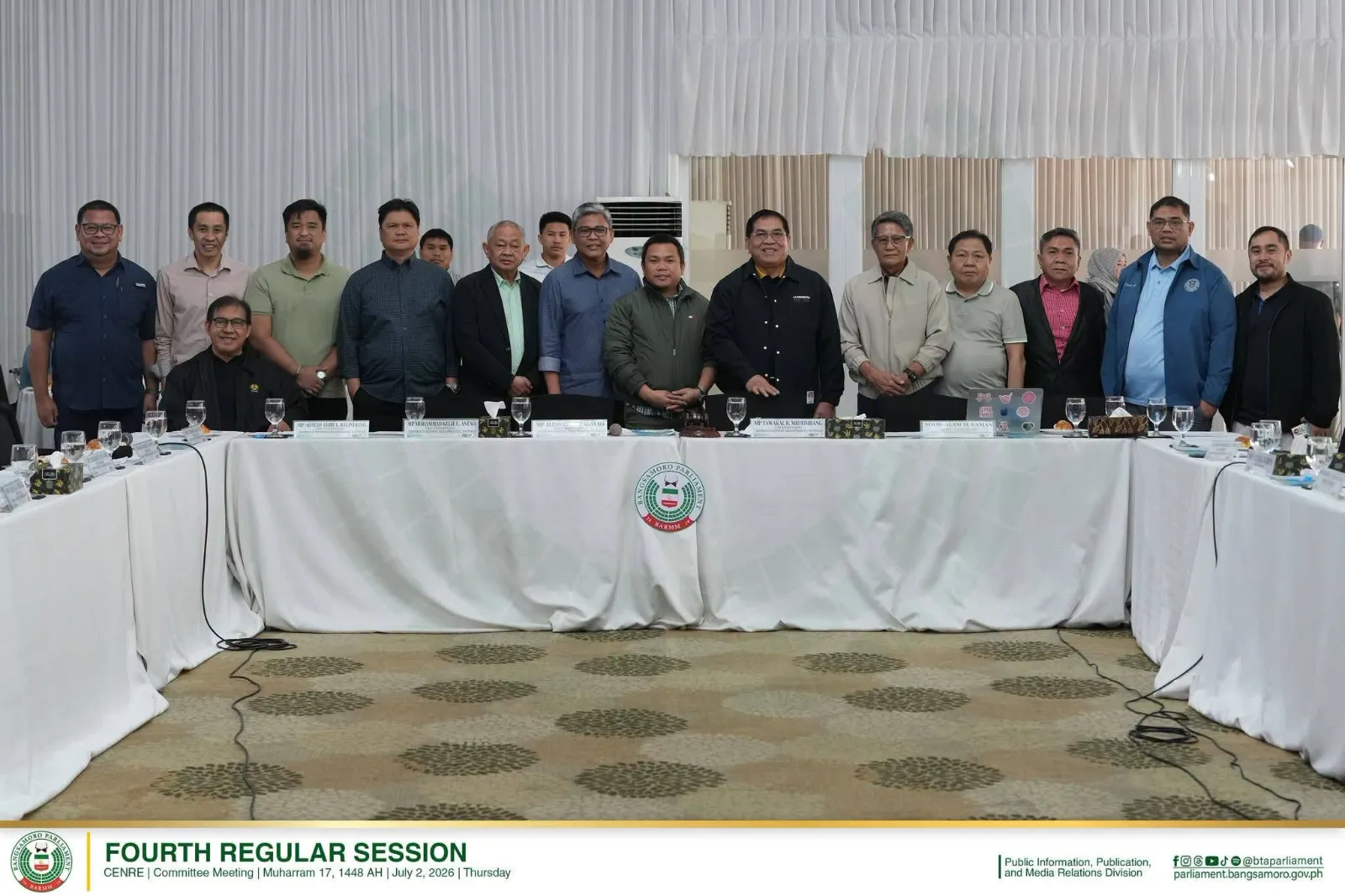 MP Benito Continues Participation in Second Day of CENRE Meeting