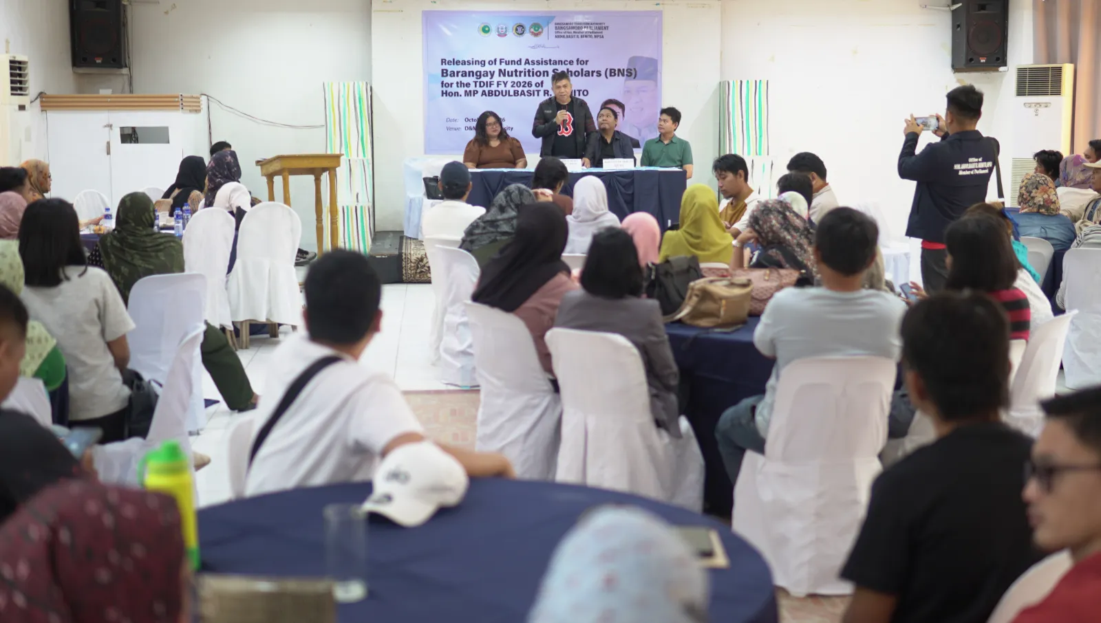 MP Benito Releases ₱2.5 Million for 50 Barangay Nutrition Scholars