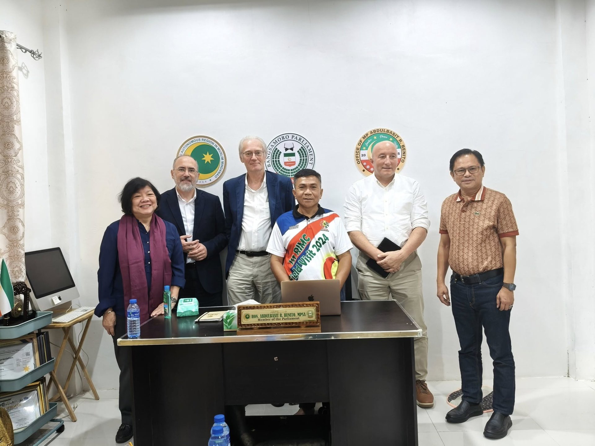 TPMT Delegation Pays Courtesy Visit to MP Abdulbasit R. Benito