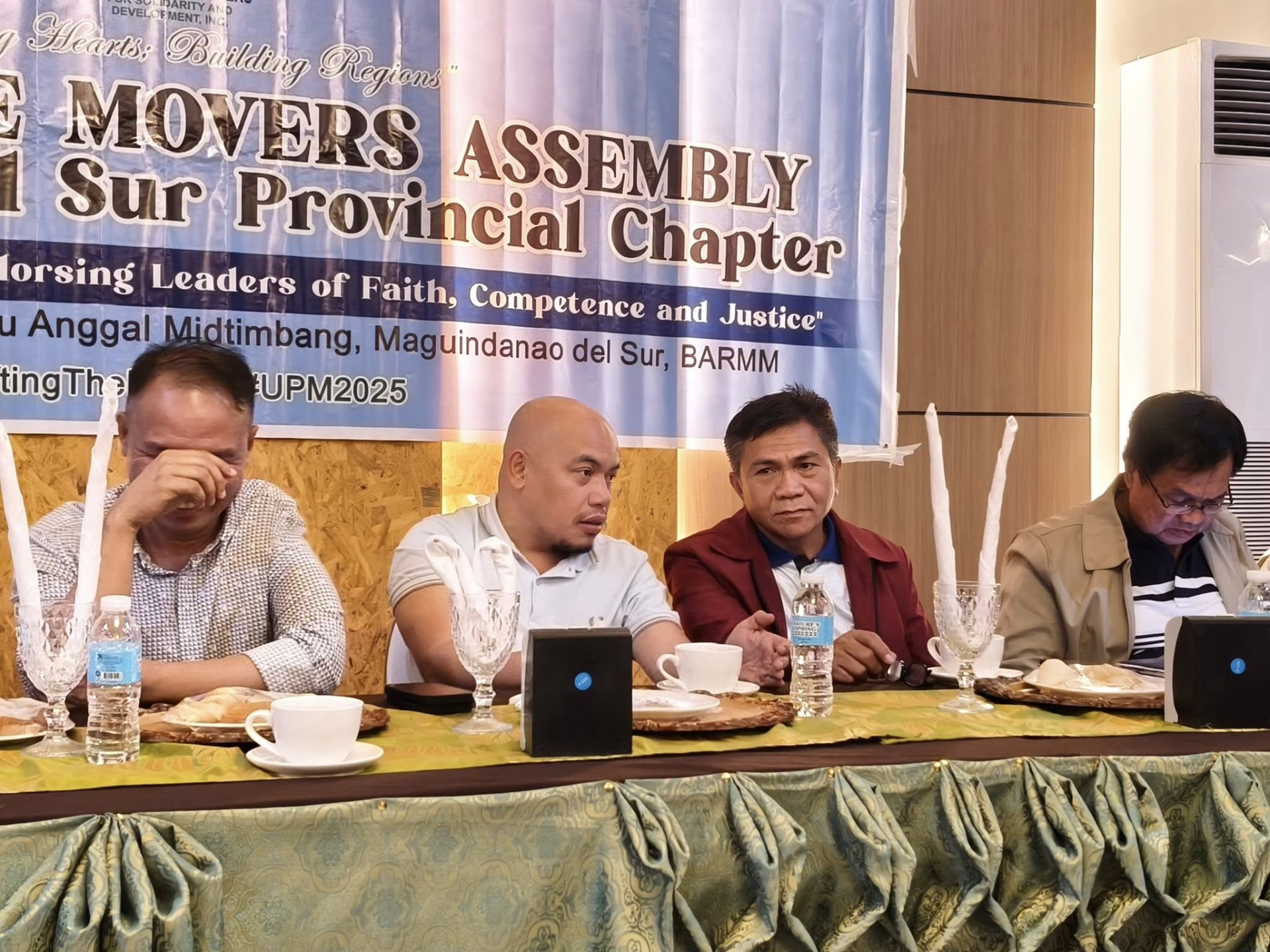 Member of Parliament Abdulbasit R. Benito Calls on Bangsamoro People to Uphold the Struggle Through the Ballot in United for Peace Movers Assembly