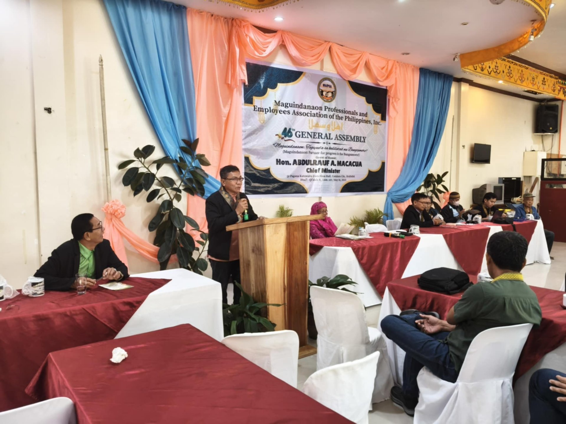 MP Abdulbasit R. Benito Represents Chief Minister Macacua at MAPEA 4th General Assembly