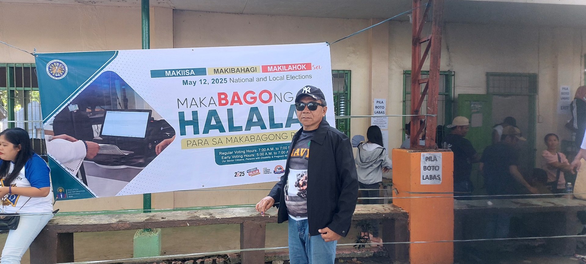 MP Abdulbasit R. Benito Casts Vote in Cotabato City During 2025 Midterm Elections