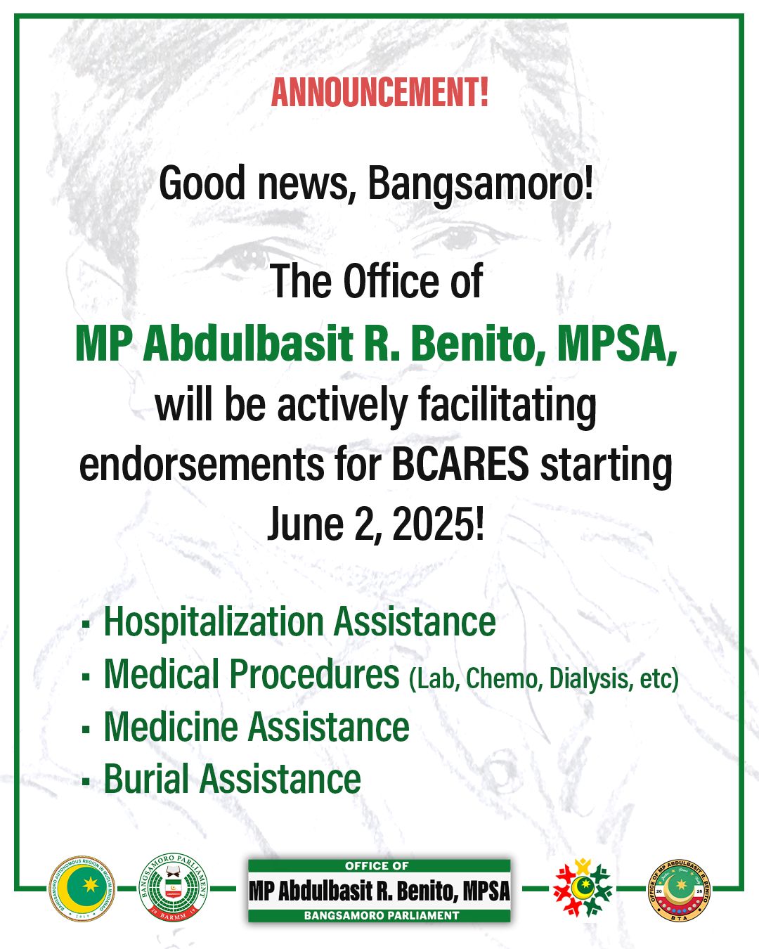 Bangsamoro Critical Assistance in Response to Emergency Situations