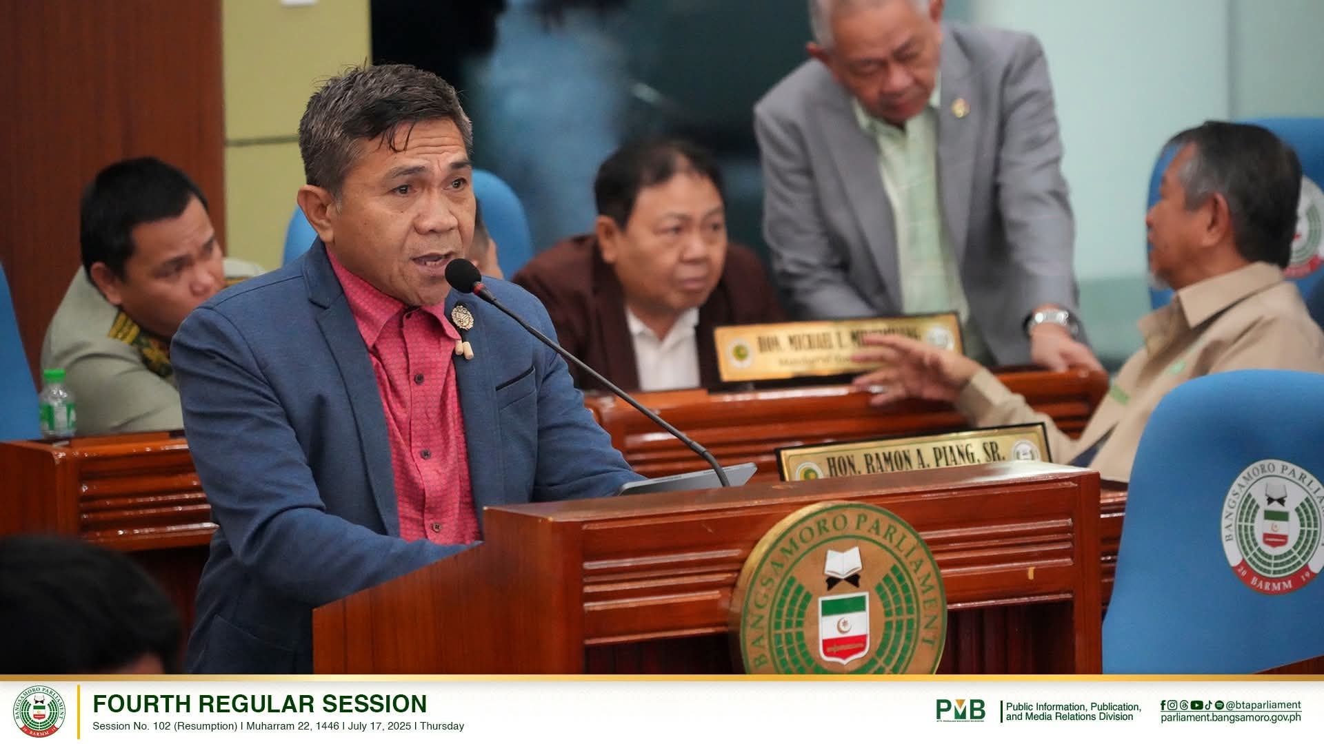 MP Abdulbasit R. Benito Calls for Action Against Fake News and Online Abuse in Privilege Speech